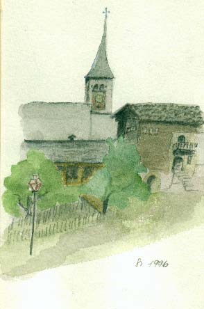 Dorfkirche Ernen, VS, Monika 1996