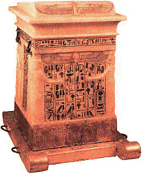 Kanopenkasten Tutanchamuns aus Basalt