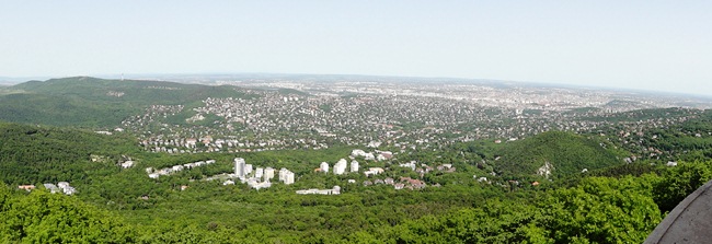 Budapest: Stadtpanorama vom Elisabethenturm