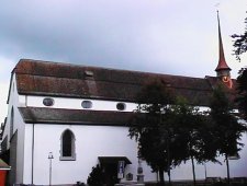 Luzern, Schweiz: Franziskanerkirche
     (Foto: ©2002 M. Jud)