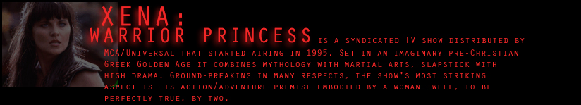 This way to the Warrior Princess