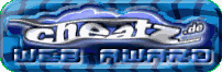 Cheatz.de Web-Award, oil paintings at Thomas Adam Art and internet search