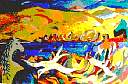 Magical Mystery Tour, gouache