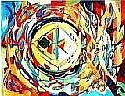 totem, oil painting